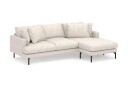 Menard 3 seters Høyrevendt L formet Divansofa i Stoff   Beige