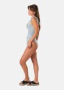 Seaside Seersucker Swimsuit W
