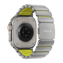 Nomad 49/46 mm Stratos Band Reim Natural Titanium/Volt