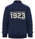 Hummel Cardigan hmlStripete glidelåsjakke Black Iris Hummel 56 Cardigan Blå Hvit
