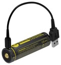 Nitecore 18650 Oppladbart Batteri 2600mAh med Micro-USB