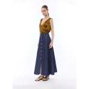 Nenette Dame Topper Brun M,