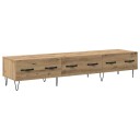  TV skap med skuff artisan eik 150 x 36 x 30 cm Konstruert tre