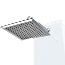 vidaXL Dusjpanel glass 25x44,6x130 cm hvit