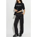Off White Dame Topper Svart M,