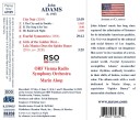 ORF Vienna Radio Symphony Orchestra, Marin Alsop, John Adams  Adams: City Noir  CD