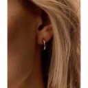 Blomdahl Golden Titanium Pendant Round Curved 15 mm