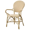Sika Design Isabell outdoor Stol m/armlener ivory/honey