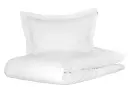 Turiform Turistripa Sengesett 100% Økologisk Bomull Hvit Flere Størrelser-200 cm x 220 1778659-01-403 1778659-01-591