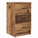  Nattbordskap Gammelt tre 38 x 38 x 66 cm Konstruert tre