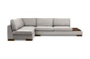 Tulima Sofa med Sjeselong Venstre   Lysegrå/Natur
