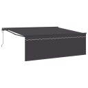  Innvendbar Markise Oransje og hvit 350x250 cm