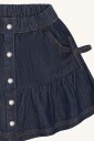 Hust and Claire Nanna Denim Skjørt Dark Blue Denim (110 / 5 år)