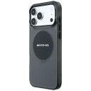 Mercedes AMG IML gjennomsiktig, tofarget blokk MagSafe-etui til iPhone 18/17 Pro Max – svart
