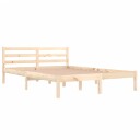 vidaXL Sengeramme heltre furu 140x200 cm