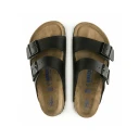 Birkenstock Unisex Arizona Birko-Flor Soft Footbed Narrow 40, Black