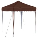  Pop up Festtelt Brun 195 x 195 x 245 cm