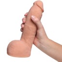 Doc Johnson Signature Cocks Girthmasterr UltraSkyn Dildo   Beige