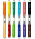 Ooly Brush Markers With Stamp 6 pcs Peanuts White One Size