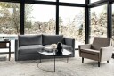 Layered Fallingwater Luggteppe 180X270 cm Benhvit