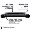 FitNord Walk 300 Gåmølle / Walkingpad smørefri