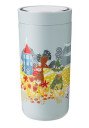 Stelton To Go Click vacuum insulated cup, 0,4 l. – soft white – Moomin