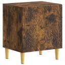  Nattbord 2 pcs Røkt Eik 43 x 34,5 x 50 cm Konstruert tre