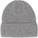 SUI AVA Cashmere Beanie   Grey   ONE SIZE
