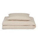 LIEWOOD Ingeborg Sengesett 100x135 Double Dot/Silver Lining
