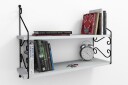Decormet Vegghylle 2 Hyller - Hvit