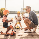 Scoot & Ride Sparkesykkel Highwaykick 1 Peach