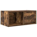 TV benk røkt eik 60x31x25,5 cm konstruert tre