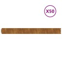  Plenkanter 50 stk 10x103 cm fleksibelt cortenstål