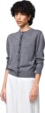 Julie Josephine Lilja merino cardigan S grå dame