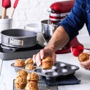 KitchenAid - Metal Bakeware muffinsform 12 stk stål