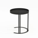 Sidebord HOME4YOU Keira 40x45 cm Svart - svart