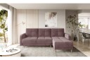 Saimon Sovesofa m. Divan med Oppbevaring 3 seter   Rosa
