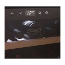 Caso WineSafe 18 EB, Innebygget, 18 flasker, 80 W, Innebygd lys
