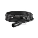 Røde 6m XLR Mikrofonkabel Svart med XLR Hunn og Hann