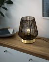 MS Escandidos Bordlampe E27 Ø15cm Sort/Gull