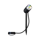 Paulmann - Plug & Shine 3 LED Hage Lampe Smart Home ZigBee 3.0 Pike IP65 RGBW+ Anthracite
