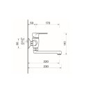 Alterna Pro Vaskeromsarmatur Krom (GRO-4374933)