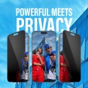 PanzerGlass iPhone 16 Pro Max Ultra-Wide Fit Privacy Skjermbeskytter med Anti-fingeravtrykk