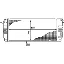 Radiator MAHLE ORIGINAL CR 438 000S