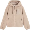 Tommy Hilfiger Teddy Hood Jacket   Beige   XS