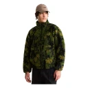 The North Face M Extreme Pile 2 Fz Jacket  Print   Green   S