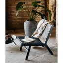Nordal VASAI lounge hagestol i flettet polyrattan 8641