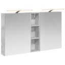  Baderomsskapsett 3 pcs 120 x 14,5 x 70 cm Konstruert tre