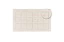 Baderomsmatte Kvadrat - 70x120 cm, Krem
