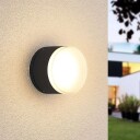 Lindby Mathea utendørs LED-taklampe, sylinder